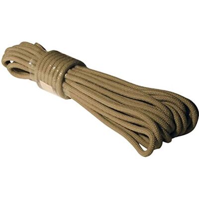 Mil-Tec Commando-touw, 15 m, zwart, 7 mm Mil-Tec Commando-touw, 15 m, zwart, 7 mm
