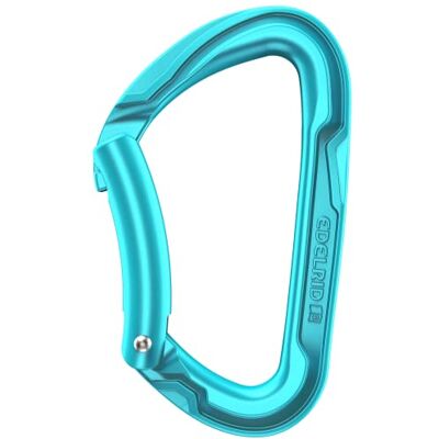 Edelrid Pure Bent III Turquoise - One Size Karabiner Edelrid Pure Bent III Turquoise - One Size Karabiner