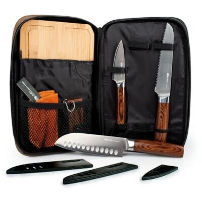 GSI Outdoors Keukenhulpset Gourmet Backpack Kitchen, meerkleurig, 7-delig, 90106 GSI Outdoors Keukenhulpset Gourmet Backpack Kitchen, meerkleurig, 7-delig, 90106