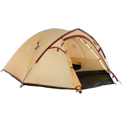 Coleman Darwin 4 Plus zomertent, compacte koepeltent voor 4 personen, lichte campingtent voor 4 personen, festival- en wandeltent, 2000 mm waterdicht, extra ademend vermogen, ingenaaid grondzeil Coleman Darwin 4 Plus zomertent, compacte koepeltent voor 4 personen, lichte campingtent voor 4 personen, festival- en wandeltent, 2000 mm waterdicht, extra ademend vermogen, ingenaaid grondzeil
