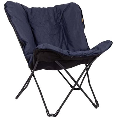 Bo-Camp Industrial collection Vlinderstoel Himrod L Blauw Bo-Camp Industrial collection Vlinderstoel Himrod L Blauw