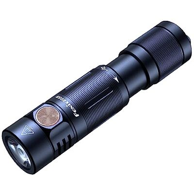 FENIX E05R Zwart, Oplaadbare Mini Sleutelhanger LED Zaklamp 400 Lumen 64m 30 uur Max Micro USB Opladen 320 mAh IP68 FENIX E05R Zwart, Oplaadbare Mini Sleutelhanger LED Zaklamp 400 Lumen 64m 30 uur Max Micro USB Opladen 320 mAh IP68