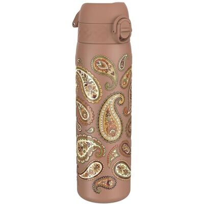 Ion8 Lichtgewicht Stalen Kinderwaterfles, 400 ml/13 oz, Zonder Isolatie, Lekvrij, Makkelijk te Openen, Veilige Vergrendeling, Vaatwasserbestendig, Flipdop, Draaggreep, Duurzaam, Paisley Ion8 Lichtgewicht Stalen Kinderwaterfles, 400 ml/13 oz, Zonder Isolatie, Lekvrij, Makkelijk te Openen, Veilige Vergrendeling, Vaatwasserbestendig, Flipdop, Draaggreep, Duurzaam, Paisley