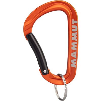 Mammut Mini Karabijnhaak Werkpaard Sleutelslot L oranje Mammut Mini Karabijnhaak Werkpaard Sleutelslot L oranje