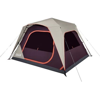 Coleman Skylodge Instant Tent 4/6/8 Person Tent Sets Up in About 1 Minute Weatherproof with Pre-Attached Poles & Carry Bag Made of PFAS-Free Materials Coleman Skylodge Instant Tent 4/6/8 Person Tent Sets Up in About 1 Minute Weatherproof with Pre-Attached Poles & Carry Bag Made of PFAS-Free Materials