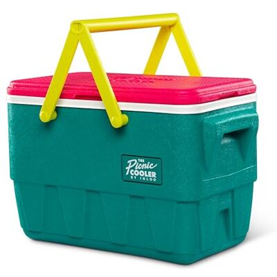 Igloo Retro Picnic Basket 25 Koelbox 23L – passieve koelbox in retro picknickmand‑design, houdt ijs dagenlang bevroren, ideaal voor picknick, park, strand & vrije tijd, licht & makkelijk te reinigen Igloo Retro Picnic Basket 25 Koelbox 23L – passieve koelbox in retro picknickmand‑design, houdt ijs dagenlang bevroren, ideaal voor picknick, park, strand & vrije tijd, licht & makkelijk te reinigen
