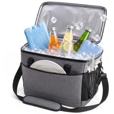 Relaxdays koeltas, liter, waterdicht, 2 handgrepen & draagriem, kleurkeuze Strand, kamperen & picknicken, picknicktas Relaxdays koeltas, liter, waterdicht, 2 handgrepen & draagriem, kleurkeuze Strand, kamperen & picknicken, picknicktas