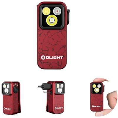 Olight Oclip Pro knipperlicht zaklamp (Molten Lava) Olight Oclip Pro knipperlicht zaklamp (Molten Lava)