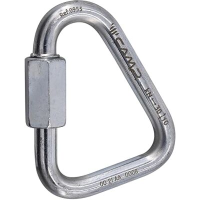 C.A.M.P. CAMP Unisex's Delta Quick Link Z/Plaat 8mm Gepolijste Karabijnhaak C.A.M.P. CAMP Unisex's Delta Quick Link Z/Plaat 8mm Gepolijste Karabijnhaak