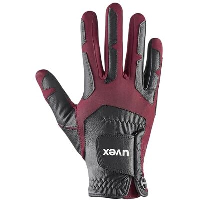 Uvex ventraxion plus Rijhandschoenen voor volwassene flexibel slijtvast black-autumnred 8-9 Uvex ventraxion plus Rijhandschoenen voor volwassene flexibel slijtvast black-autumnred 8-9