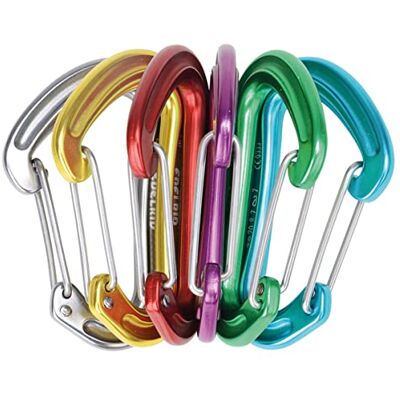 EDELRID Karabijnhaak Nineteen G Sixpack, diverse kleuren, 718060009000 EDELRID Karabijnhaak Nineteen G Sixpack, diverse kleuren, 718060009000