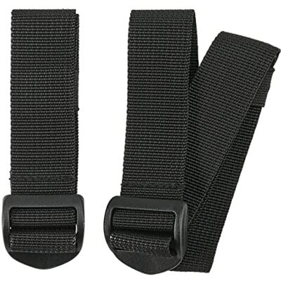 Brandit Verpakkingsriemen (verpakking van 2), kleur: zwart, lengte: 60 cm Brandit Verpakkingsriemen (verpakking van 2), kleur: zwart, lengte: 60 cm