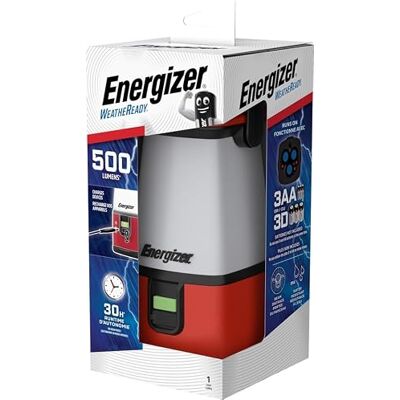 Energizer LED Latern 360 PRO, IPX4 Wasserfest Zeltlicht, Ultra Hell Notfalllampe, Tragbar Batteriebetrieben, Ideal fur Outdoor Camping Wandern Notfall Stromausfalllampe Energizer LED Latern 360 PRO, IPX4 Wasserfest Zeltlicht, Ultra Hell Notfalllampe, Tragbar Batteriebetrieben, Ideal fur Outdoor Camping Wandern Notfall Stromausfalllampe