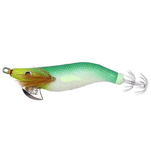 Generic Garnalen om te vissen,Gesimuleerde fluorescerende 3D-ogen Garnalen Kunstaas   Nepdierenaas voor efficiënt vissen op meerval, snapper, slangenkop, inktvis, octopus, inktvis