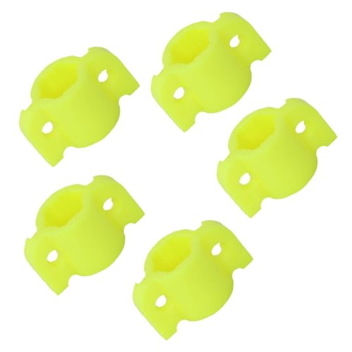 DIKACA 5Pcs 8Mm Vissen Pijl Glijbaan Vis Pijl Fittings Glijdend Blok Vis Pijl Boog Vissen Jacht Pijl Onderdelen Vis Pijl Slider Vis Jacht Pijl Glijdend Blok Veiligheid Glijbaan