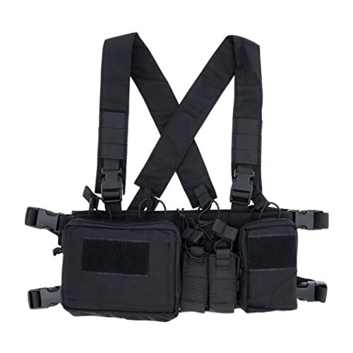 OAREA Tactische Borst Vest Rig Assault 500D Molle Multicam Tactische Vest met Multi-zakken