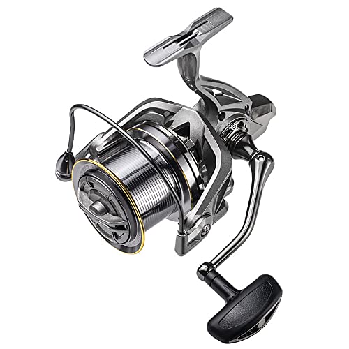 mansH Visserij Reel Zoet en Zout Visserij Reel Drag 20KG 4.8: 1 Metalen Visserij Reel 10000