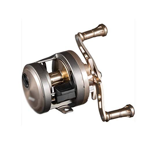 AMnooL Drum Wiel Alle Metalen Weg Speciale Visserij Reel Lange Cast Reel Visserij Reel Outdoor Visgerei (Links)