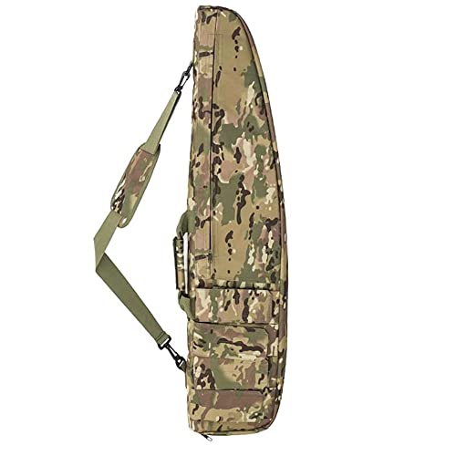 SkankA Geweerkoffer Geweertassen Voor Geweren En Pistool, Multi-Pistoolkoffer Pistoolkoffers Pistooldraagtas Tactische Pistoolrugzak Voor Jachtvissen/Camouflage/100 Cm