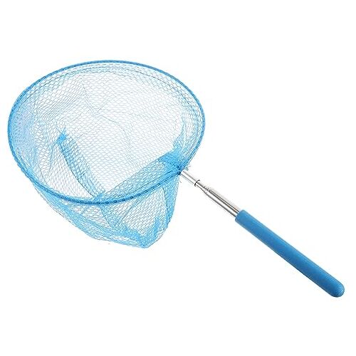 POPETPOP 3 Sets Vlindernet Kinderen Vangnetten Netting Bugs Visnetten Schepnet Met Telescopische Paal Insectennet Insectenvangnet Vangnet Kind Speelgoed Major Wit Nylon