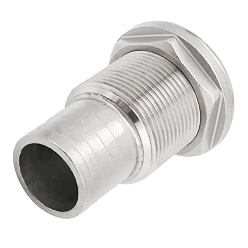 Generic Door de Romp Fittingen voor Boten, Boot Door de Romp Connector Marine Hardware RVS Marine Door de Romp Fitting voor Boten, Jachten, Marine (11/4)