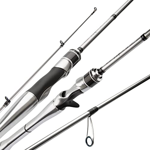 TEESONG Telescopische Hengelcombinaties Silver Needle Fishing Carbon Hengels Alle Accessoires Werp- & Spinhengels Kunstaas Hengels Hengels Draagbare Hengels Buiten hengels (Color : 1.68m Casting UL)