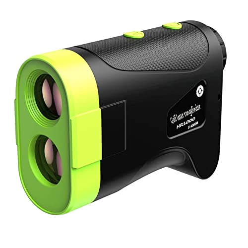 VOSMII Hoogtemeter golf laser afstandsmeter helling vlag-slot helling pin laserafstandsmeter voor jacht laser afstandsmeter (kleur: groen, maat: 1000 m)