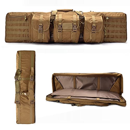 ZAANU Geweerkoffer Geweerkoffers Geweerkoffer Tactical Air Rifle Gun Slip Bag 600d Oxford stoffen geweerrugzak Zacht gevoerde jachtgeweerkoffer met schouderband