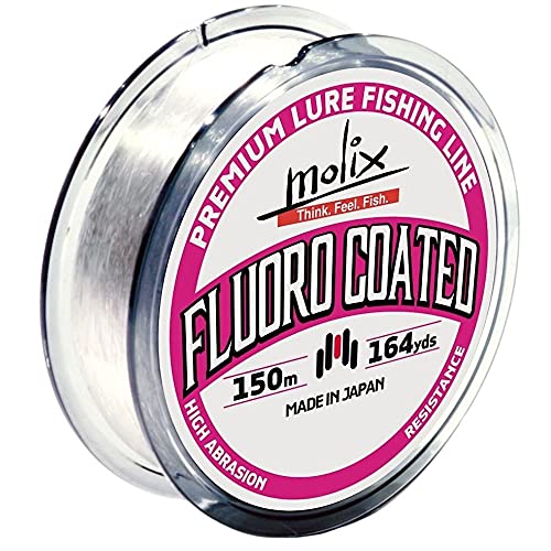 Molix Fluoride gecoate draad 1,8 kg 150 m visdraad