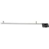 KELFEEAO 390mm/15.35in Rvs Vlag Pole Rail Mount Jacht Marine Vlag Pole Voor Boten Jachten Zeilboten Speedboten