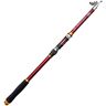 KYATON Reel Combos Vissen Pool Vissen Long-Throw Werfen Vissen Rod Sea Rod Vissen Gear Vissen Accessoires Telescopische Vissen Rod 2.1 M 3.6 M Vissen Gear Set/Rosso/2.4M