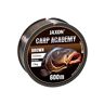 Jaxon Karpersnoer vislijn  CARP Academy 600m spoel 0,25-0,35mm voedersnoer karper monofile (600m/0,25mm/13kg), bruin
