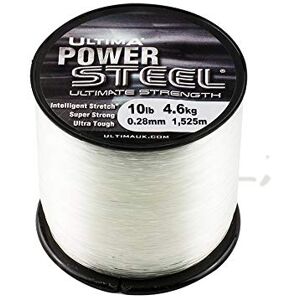 Ultima Power Steel Super Sterke Hengelslijn - Mono, 115g, Transparant Ultima Power Steel Super Sterke Hengelslijn - Mono, 115g, Transparant
