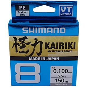 Shimano KAIRIKI 8 150MT Staal Grijs - Vislijn Shimano KAIRIKI 8 150MT Staal Grijs - Vislijn