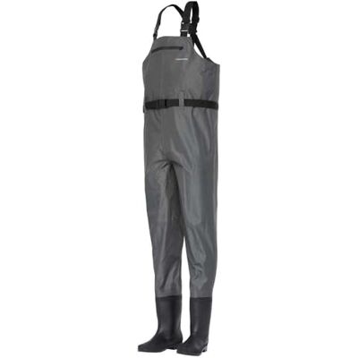 Abu Garcia Vislaarzen, Duurzame Nylon Borstlaarzen Met Waterdichte Pvc-Laarzen Met Noppen, Binnenzool Van Vilt En Waterbestendig Voorvak Voor Vissers, Donkergrijs, 42/43 Abu Garcia Vislaarzen, Duurzame Nylon Borstlaarzen Met Waterdichte Pvc-Laarzen Met Noppen, Binnenzool Van Vilt En Waterbestendig Voorvak Voor Vissers, Donkergrijs, 42/43