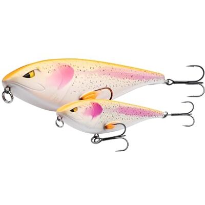 Berkley Zilla Glider Pike Fishing Lure Gemakkelijk te vissen glijbait met gewichtsramp-systeem 0,5–2 m diepte roofvis aas voor zoet water 16 cm 67 g Two Tone Fegis Berkley Zilla Glider Pike Fishing Lure Gemakkelijk te vissen glijbait met gewichtsramp-systeem 0,5–2 m diepte roofvis aas voor zoet water 16 cm 67 g Two Tone Fegis