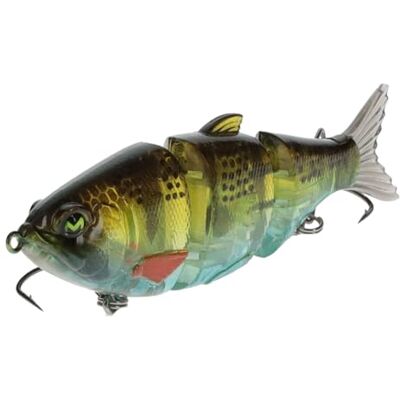 Strike King Mach Shad Jointed Swimbait/Ghost Baars Strike King Mach Shad Jointed Swimbait/Ghost Baars
