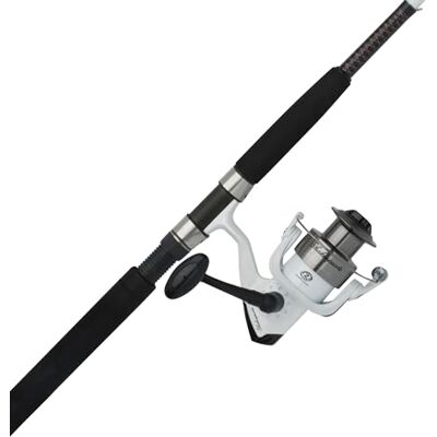 Ugly Stik 7’ Catfish Spinning Fishing Rod and Reel Catfish Combo, Ugly Tech Construction with Clear Tip Design, 7’ 2-Piece Moderate Fast Action Rod Ugly Stik 7’ Catfish Spinning Fishing Rod and Reel Catfish Combo, Ugly Tech Construction with Clear Tip Design, 7’ 2-Piece Moderate Fast Action Rod