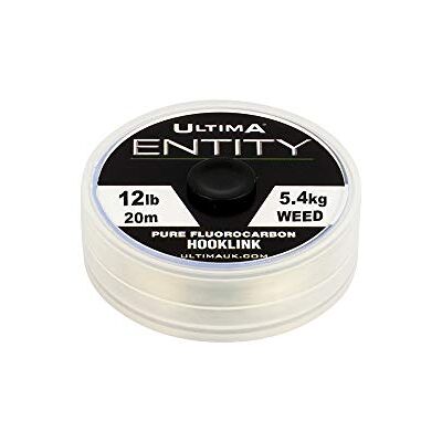Ultima - Entity Pure Fluorocarbon Carp Fishing Hook Link - Groen - Hook Link Ultima - Entity Pure Fluorocarbon Carp Fishing Hook Link - Groen - Hook Link