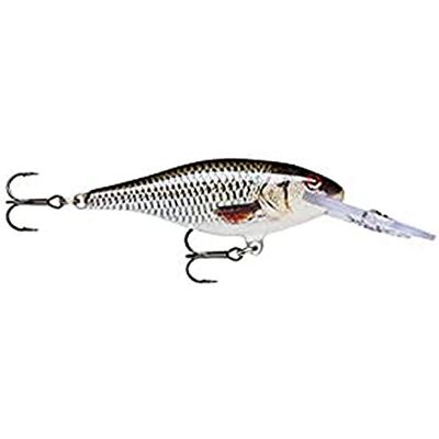 Rapala , Shad Rap Elite Visaas, drijvend zoetwateraas, zwemdiepte: 2,4-2,7 m, visgerei van balsahout Rapala , Shad Rap Elite Visaas, drijvend zoetwateraas, zwemdiepte: 2,4-2,7 m, visgerei van balsahout