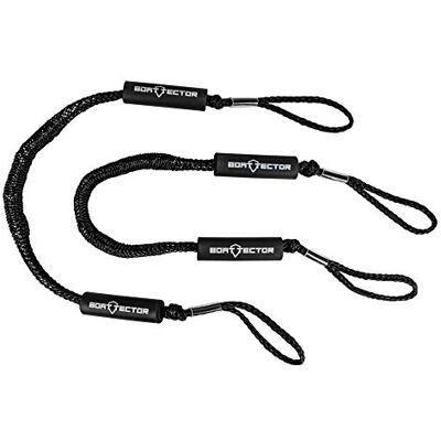 Extreme Max 3006.2355 BoatTector 5' Bungee Dock Line (5'-7') – Waarde 2-Pack Extreme Max 3006.2355 BoatTector 5' Bungee Dock Line (5'-7') – Waarde 2-Pack