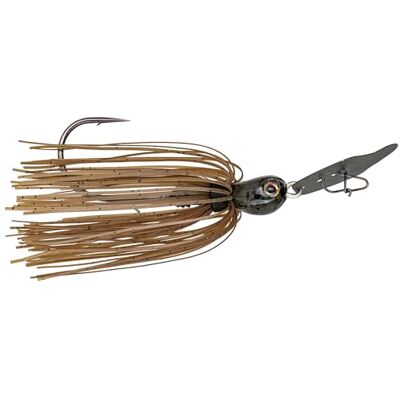 Strike King (TCVSJ38-465) Thunder Cricket Vibrating Swim Jig Fishing Lure, 46 Green Pumpkin, 3/8 oz, Ultra-Stiff Stainless Steel Blade Strike King (TCVSJ38-465) Thunder Cricket Vibrating Swim Jig Fishing Lure, 46 Green Pumpkin, 3/8 oz, Ultra-Stiff Stainless Steel Blade