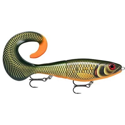 Rapala X-Rap Otus kunstaas voor volwassenen, uniseks, kunstaas met ABS-lichaam en zacht pvc, vissenstaart, zoetwaterspinaas, loopdiepte 0,5-1 m, kunstaas 17 cm, gemaakt in Estland geschubde voorn, 17 Rapala X-Rap Otus kunstaas voor volwassenen, uniseks, kunstaas met ABS-lichaam en zacht pvc, vissenstaart, zoetwaterspinaas, loopdiepte 0,5-1 m, kunstaas 17 cm, gemaakt in Estland geschubde voorn, 17