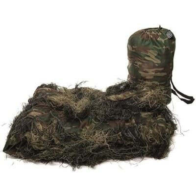 Mil-Tec Uniseks Volwassene Ghillie afdekking-11962320 afdekking, meerdere kleuren, eenheidsmaat Mil-Tec Uniseks Volwassene Ghillie afdekking-11962320 afdekking, meerdere kleuren, eenheidsmaat