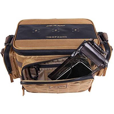 Plano Guide Series Tackle Bag 3600, Opbergdoos, Soft Tackle opslag, Alle Vissen, Unisex, Tan Zwart Plano Guide Series Tackle Bag 3600, Opbergdoos, Soft Tackle opslag, Alle Vissen, Unisex, Tan Zwart