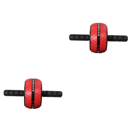 Yardwe Training Machines 2Pcs Ab Wiel Oefening Roller Workout Abdominal Roller Abdominale Workout Roller Roller Rollers Ab Roller Wiel Fitness Wiel Buikspier Trainer Wiel Mute Abs Wiel