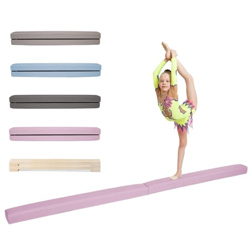 MAMOI ® Gymnastiekbalken voor kinderen (200 cm)   Gymnastiek evenwichtsbalk anti-slip   Gymnastiek balk   Evenwichtsbalk gymnastiek kinderen   100% ECO   Made in EU