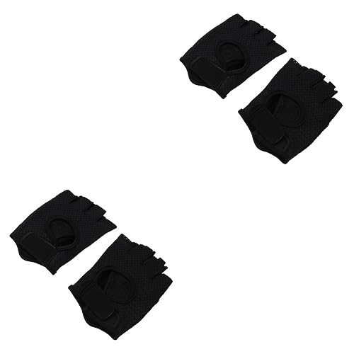 SUPVOX 2 Paar fitness ademende handschoenen niet-sporthandschoenen gymhandschoenen voor heren fitnesshandschoenen oefenhandschoenen trainingshandschoenen fiets instrument Mens Silicagel