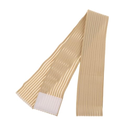 F Fityle Borstcompressieband, borststabilisatorband, sportaccessoires, borststeunband, borstgordel, voor hardlopen, sportschool, yoga, dames, Beige