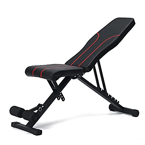 SSWERWEQ Fitnessapparatuur Halterkruk Apparatuur Thuis Multifunctionele Extra Fitness Stoel Bankdrukken Kruk Grote Fitnessapparatuur/Sit-up Kruk